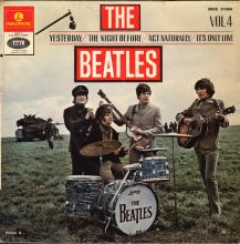 THE BEATLES FRANCE EP - B - 1965 10 01 - MOE 21.004 - LES BEATLES VOl. 4 - pic 1