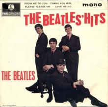 IRELAND - GEP (I) 8880 - A - RED LABEL - THE BEATLES' HITS - pic 1
