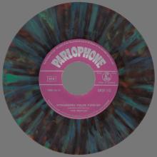THE BEATLES MULTICOLOR GREECE - GMSP 113 - STRAWBERRY FIELDS FOREVER ⁄ PENNY LANE - OPEN CENTER - pic 1