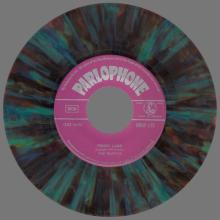 THE BEATLES MULTICOLOR GREECE - GMSP 113 - STRAWBERRY FIELDS FOREVER ⁄ PENNY LANE - OPEN CENTER - pic 1