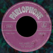 THE BEATLES MULTICOLOR GREECE - GMSP  42- SHE LOVES YOU ⁄ I'LL GET YOU - pic 1