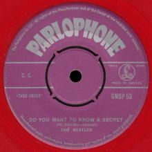 THE BEATLES MULTICOLOR GREECE - GMSP  53 - ROLL OVER BEETHOVEN ⁄ DO YOU WANT TO KNOW A SECRET - PUSH-OUT CENTER - pic 5