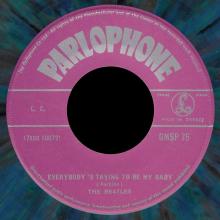THE BEATLES MULTICOLOR GREECE - GMSP  75 - HONEY DON'T ⁄ EVERYBODY'S TRYING TO BE MY BABY - OPEN CENTER - pic 5