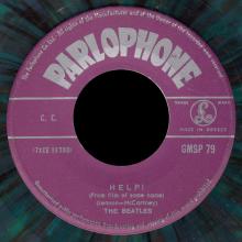 THE BEATLES MULTICOLOR GREECE - GMSP  79 - HELP ! ⁄ I'M DOWN - OPEN CENTER - pic 3