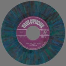 THE BEATLES MULTICOLOR GREECE - GMSP  84 - ROCK AND ROLL MUSIC ⁄ NO REPLY - OPEN CENTER - pic 1