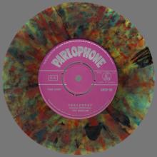 THE BEATLES MULTICOLOR GREECE - GMSP  95 - YESTERDAY ⁄ DIZZY MISS LIZZY - PUSH-OUT CENTER - pic 1