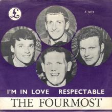 THE FOURMOST - I'M IN LOVE - R 5078 - NORWAY  - pic 1