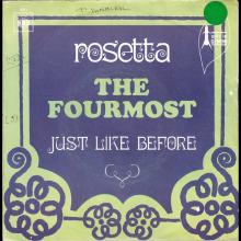 THE FOURMOST - ROSETTA ⁄ JUST LIKE BEFORE - CBS - 4041 - FRANCE - pic 1