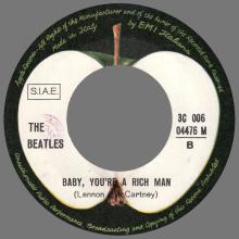 THE GREATEST STORY - ALL YOU NEED IS LOVE ⁄ BABY YOU'RE A RICH MAN - 3C 006-04466 - APPLE - B  - pic 5