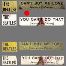 THE GREATEST STORY - CAN'T BUY ME LOVE ⁄ YOU CAN'T DO THAT - 3C 006-04467 - APPLE - A - pic 1
