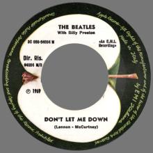 THE GREATEST STORY - GET BACK ⁄ DON'T LET ME DOWN - 3C 006-04084 - APPLE - A 1  - pic 1