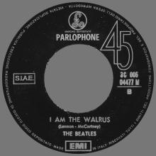 THE GREATEST STORY - HELLO GOODBYE ⁄ I AM THE WALRUS - 3C 006-04477 - BLACK LABEL - A - pic 1
