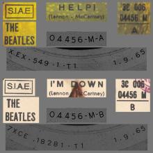 THE GREATEST STORY - HELP ⁄ I'M DOWN - 3C 006-04456 - APPLE - A - pic 1