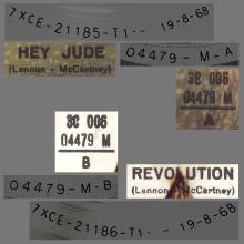THE GREATEST STORY - HEY JUDE ⁄ REVOLUTION - 3C 006-04479 - APPLE - B - pic 1