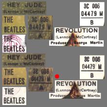 THE GREATEST STORY - HEY JUDE ⁄ REVOLUTION - 3C 006-04479 - APPLE - B - pic 1