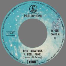 THE GREATEST STORY - I FEEL FINE ⁄ KANSAS CITY - 3C 006-04460 - BLUE LABEL - B - pic 1