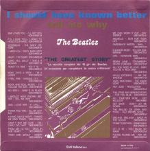 THE GREATEST STORY - I SHOULD HAVE KNOWN BETTER ⁄ TELL ME WHY - 3C 006-04463 - APPLE - A - pic 6