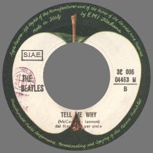 THE GREATEST STORY - I SHOULD HAVE KNOWN BETTER ⁄ TELL ME WHY - 3C 006-04463 - APPLE - A - pic 5