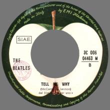 THE GREATEST STORY - I SHOULD HAVE KNOWN BETTER ⁄ TELL ME WHY - 3C 006-04463 - APPLE - B - pic 1