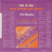 THE GREATEST STORY - LET IT BE ⁄ YOU KNOW MY NAME - 3C 006-04353 - APPLE - A 1 - pic 6