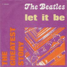 THE GREATEST STORY - LET IT BE ⁄ YOU KNOW MY NAME - 3C 006-04353 - APPLE - B - pic 1