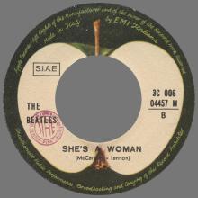 THE GREATEST STORY - LONG TALL SALLY ⁄ SHE'S A WOMAN - 3C 006-04457 - APPLE - A - pic 1