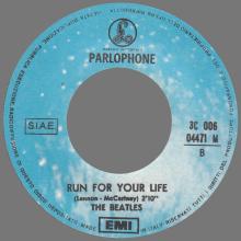 THE GREATEST STORY - MICHELLE ⁄ RUN FOR YOUR LIFE - 3C 006-04471 - BLUE LABEL - A - pic 1