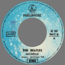THE GREATEST STORY - MICHELLE ⁄ RUN FOR YOUR LIFE - 3C 006-04471 - BLUE LABEL - B - pic 1