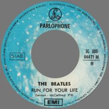THE GREATEST STORY - MICHELLE ⁄ RUN FOR YOUR LIFE - 3C 006-04471 - BLUE LABEL - B - pic 1