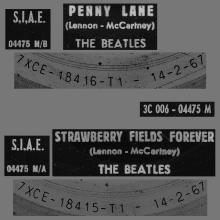 THE GREATEST STORY - PENNY LANE ⁄ STRAWBERRY FIELDS FOREVER - 3C 006-04475 - BLACK LABEL - A 0 - EARLY 1970 - pic 2