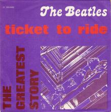 THE GREATEST STORY - TICKET TO RIDE ⁄ YES IT IS - 3C 006-04458 - APPLE - A - pic 1