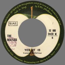THE GREATEST STORY - TICKET TO RIDE ⁄ YES IT IS - 3C 006-04458 - APPLE - B - pic 5