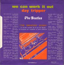 THE GREATEST STORY - WE CAN WORK IT OUT ⁄ DAY TRIPPER - 3C 006-04470 - BLUE LABEL - B - pic 5