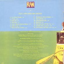 The Paul McCartney Collection 02 Ram 0777 7 89139 2 4 hol - pic 5