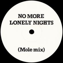 1984 10 29 - PAUL McCARTNEY - NO MORE LONELEY NIGHTS ( MOLE MIX ) - 12 R DJ 6080T - 12INCH PROMO - pic 1