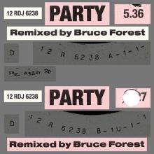 1989 11 23 - PAUL McCARTNEY - PARTY 5.36 ⁄ PARTY 0.07 - 12 RDJ 6238 - 12INCH PROMO - pic 1