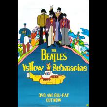 UK 1999 09 13 THE BEATLES YELLOW SUBMARINE - DVD BLU-RAY MOVIEPOSTER FILMPOSTER - 51 X 76  - pic 1