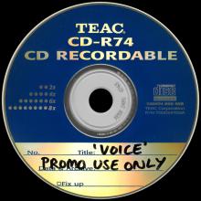 UK 1999 12 13 - VO!CE - HEATHER MILLS FEAT. PAUL McCARTNEY - CODARCD 004 - PROMO CDR - pic 1