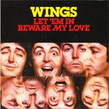 UK 2014 12 03 - WINGS LET'EM IN ⁄ BEWARE MY LOVE - EU HRM 36607-01 - CDR 2 TRACKS - pic 1