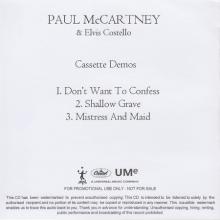 UK 2017 03 24 - PAUL McCARTNEY - FLOWERS IN THE DIRT - ARCHIVE COLLECTION - DELUXE EDITION - G - PAUL AND ELVIS COSTELLO - PROMO - pic 1