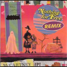 UK 2018 09 18 - 2019 00 00 - PAUL MCCARTNEY - NOTHING FOR FREE ( REMIX ) - UK - PROMO - CDR - pic 1