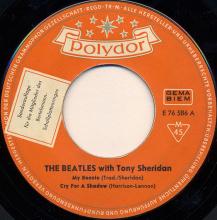 ger030 The Beatles & Tony Sheridan / My Bonnie / Cry For A Shadow / The Saints / Why / 5. 64 / Polydor / E 76 586 HI-FI - pic 3