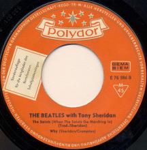 ger030 The Beatles & Tony Sheridan / My Bonnie / Cry For A Shadow / The Saints / Why / 5. 64 / Polydor / E 76 586 HI-FI - pic 4