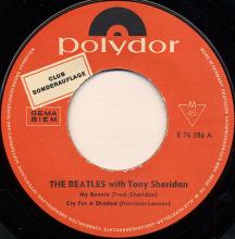 ger039 The Beatles & Tony Sheridan / My Bonnie / Cry For A Shadow / The Saints / Why / 3. 65 / Polydor / E 76 586 HI-FI - pic 3