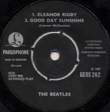 dk240 Yellow Submarine / Eleanor Rigby / For No One / Good Day Sunshine Parlophone GEOS 262 - pic 4