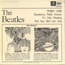 dk250  Penny Lane / Strawberry Fields Forever / And Your Bird Can Sing / I'm Only Sleeping Parlophone GEOS 265 - pic 2