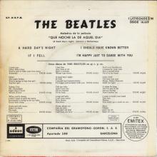 sp179 - 04 A HARD DAY'S NIGHT / IF I FELL / I SHOULD HAVE KNOWN BETTER / I'M HAPPY JUST TO DANCE WITH YOU - 1 J016-04.663 M  - pic 5