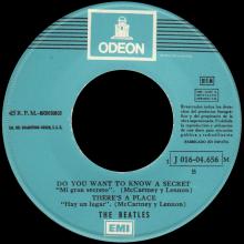 SP013 - TWIST AND SHOUT ⁄ TASTE OF HONEY ⁄ DO YOU WANT TO KNOW A SECRET ⁄ THERE'S A PLACE - SLEEVE 13 - LABEL 8 - pic 5