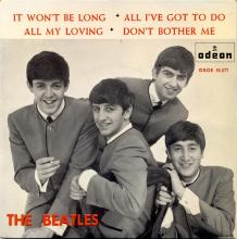 sp080  It Won't Be Long / All I've Got To Do / All My Loving / Don't Bother Me - pic 3