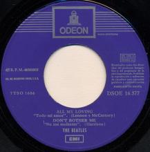 sp080  It Won't Be Long / All I've Got To Do / All My Loving / Don't Bother Me - pic 8